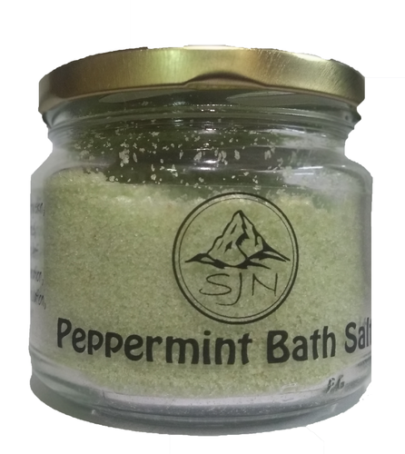Peppermint Bath Salt, 250gm